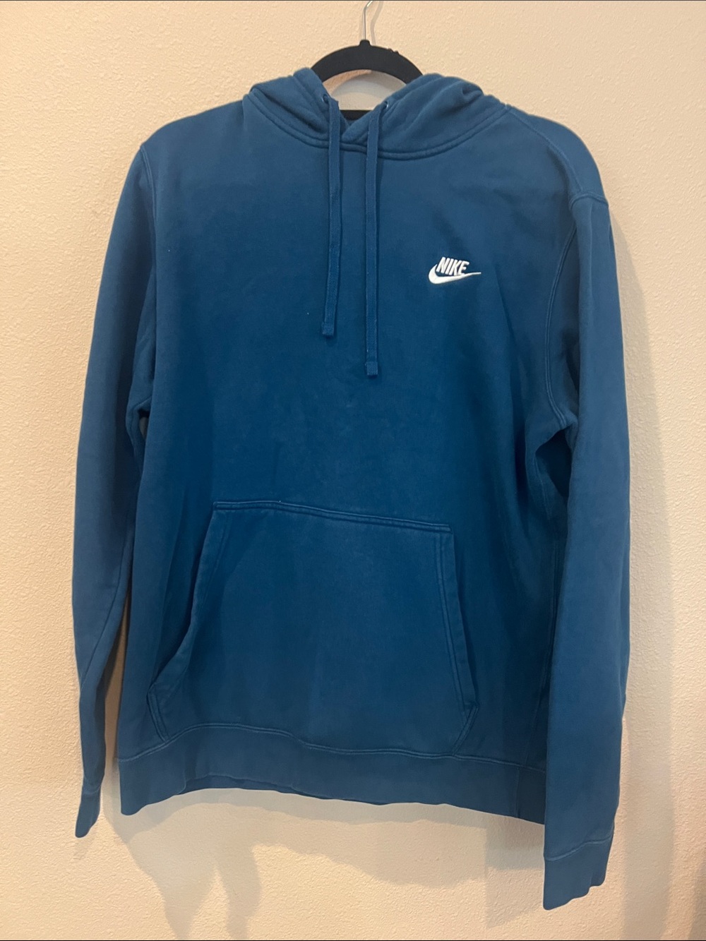 Nike Men's Blue Pullover Hoodie